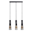 Підвісний світильник 3xE27 чорний Halo C85-450-3 Black Atmolight