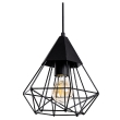 Підвісний світильник 1xE27 чорний Quarz P220 Black Atmolight