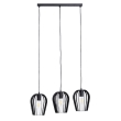 Підвісний світильник 3xE27 чорний з перламутром ArtS6 C160-450-3 BlackPearl Atmolight