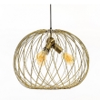 Підвісний світильник 3xE27 золотий Dome P460 AnticGoldL Atmolight