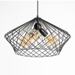 Підвісний світильник 3xE27 чорний Brill P510 Black Atmolight