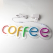 Неонова вивіска "COFFEE", Mono, з контролером, 480х145мм