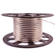 Світлодіодна стрічка 220V жовта, 6W, 10х6мм, IP65, smd2835, AVT (бухта/50м)