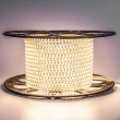 Світлодіодна стрічка 220V тепла біла, 6W, 10х6мм, IP65, 2700-3500K, smd2835, AVT (бухта/50м)