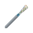 F/UTP 4х2х23AWG Вита пара внутрішня екранована 4х2х0,56мм, Cat6, мідна, сіра, ЗЗКМ