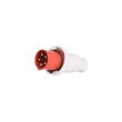 p011009 Силова вилка переносна 5р, 63А, IP67, e.plug.pro.5.63, E.Next