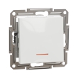 EPH1570121 Вимикач 1кл. прохідний з підсвіткою, білий, ASFORA, Schneider Electric