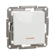 EPH1470121 Вимикач 1кл. з підсвіткою, білий, ASFORA, Schneider Electric