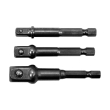 YT-04685 Тримачі-адаптери торцевих головок 1/4", 3/8", 1/2", Yato (3шт./уп.)