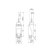 s0070012 Вимикач кінцевий e.limitswitch.08 важіль-ексцентрик зі стрижнем, E.Next