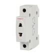 s004001 Розетка на DIN-рейку в щиток e.socket.stand.din, 230В, без з/к, E.Next