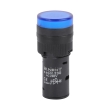 s009025 Арматура світлосигнальна e.ad22.230.blue Д22мм 230В АС синя Enext