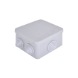 p016102 Коробка розподільча зовнішня 85х85х50мм, сіра, e.db.pro.85.85.50u, E.Next