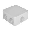 p016103 Коробка розподільча зовнішня 100х100х50мм, сіра, e.db.pro.100.100.50u, E.Next