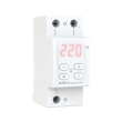 Реле контролю напруги 1ф, 32А, D2-32 red, з термозахистом, ZUBR
