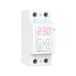 Реле контролю напруги 1ф, 50А, D2-50 red, з термозахистом, ZUBR