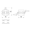 p028003 Затискач проколюючий для СІП 50-240/50-120, e.pricking.clamp.pro.50.240.50.120, E.Next
