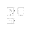 s006008 Кнопковий пост e.cs.stand.xal.d.104, start Enext