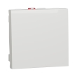 NU320318S Вимикач 1кл. прохідний з нейтраллю, 2 модулі, білий, New Unica, Schneider Electric