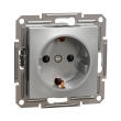 EPH2900161 Розетка з з.к., алюміній, ASFORA, Schneider Electric