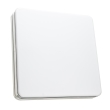 Світильник точковий накладний 48Вт, 5000К, квадрат, білий, SILVER Pure White, AVT