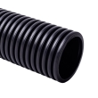 KF 09200_FA Труба гофрована гнучка Д200, двошарова, чорна, з протяжкою, HDPE, Kopos