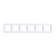 EPH5800621 Рамка шестимісна горизонтальна, біла, ASFORA, Schneider Electric