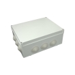 S-BOX 506 Розподільча коробка зовнішня 240х190х90мм, IP55, світло-сіра, Pawbol