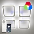 Світильник LED smart 120W, 30K-65K RGB, з пультом, білий LOOK WHITE Luminaria
