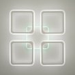 Світильник LED smart 120W, 30K-65K RGB, з пультом, білий LOOK WHITE Luminaria