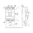 i0010027 Силовий автоматичний вимикач 3p, 300А, e.industrial.ukm.400S.300, E.Next
