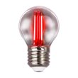 Лампа світлодіодна FILAMENT G45 2W E27 VELMAX червона