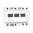 Реле контролю напруги 3ф, 40А, D6-40 red, з термозахистом, ZUBR