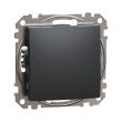 SDD114107 Вимикач 1кл. перехресний, чорний, Sedna Design, Schneider Electric