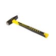 02-0804 Молоток слюсарний 400г, ручка скловолокно з TPR покриттям, MASTERTOOL