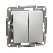 EPH0300161 Вимикач 2кл., алюміній, ASFORA, Schneider Electric