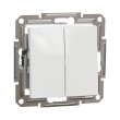 EPH0370121 Вимикач 2кл., білий, ASFORA, Schneider Electric