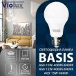 821410 Лампа світлодіодна А60 10W Е27 4000К VIOLUX
