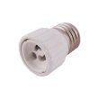 s9100041 Патрон-перехідник з Е27 на GU10, пластиковий, білий, e.lamp adapter.Е27/GU10.white, E.Next