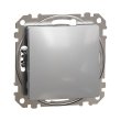 SDD113106 Вимикач 1кл. прохідний, алюміній, Sedna Design, Schneider Electric