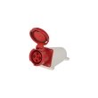 p012006 Силова розетка стаціонарна 4р, 63А, IP67, e.socket.pro.4.63, E.Next