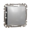 SDD113107 Вимикач 1кл. перехресний, алюміній, Sedna Design, Schneider Electric