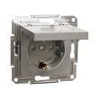 EPH3100169 Розетка з з.к. з кришкою, бронза, ASFORA, Schneider Electric
