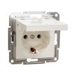 EPH3170123 Розетка з з.к. з кришкою, кремова, ASFORA, Schneider Electric