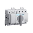 HIM306 Перемикач I-0-II модульний трьохпозиційний з ручкою, 3P, 63A, Hager