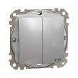 SDD213105 Вимикач 2кл., IP44, алюміній, Sedna Design, Schneider Electric