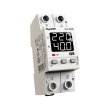 Реле контролю напруги 1ф, 40А, VA-40A M2W, з контролем струму, DigiTOP