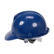 74175 Каска захисна, HDPE пластик, синя, VOREL