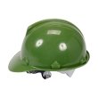 74176 Каска захисна, HDPE пластик, зелена, VOREL