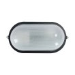 l002007 Світильник e.light.1401.1.60.27.black 60W, овал, чорний ENEXT